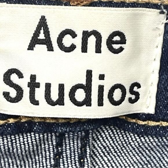 Acne Skin 5 Skinny Jeans Color Used Blue 30 X 32 - Picture 9 of 10